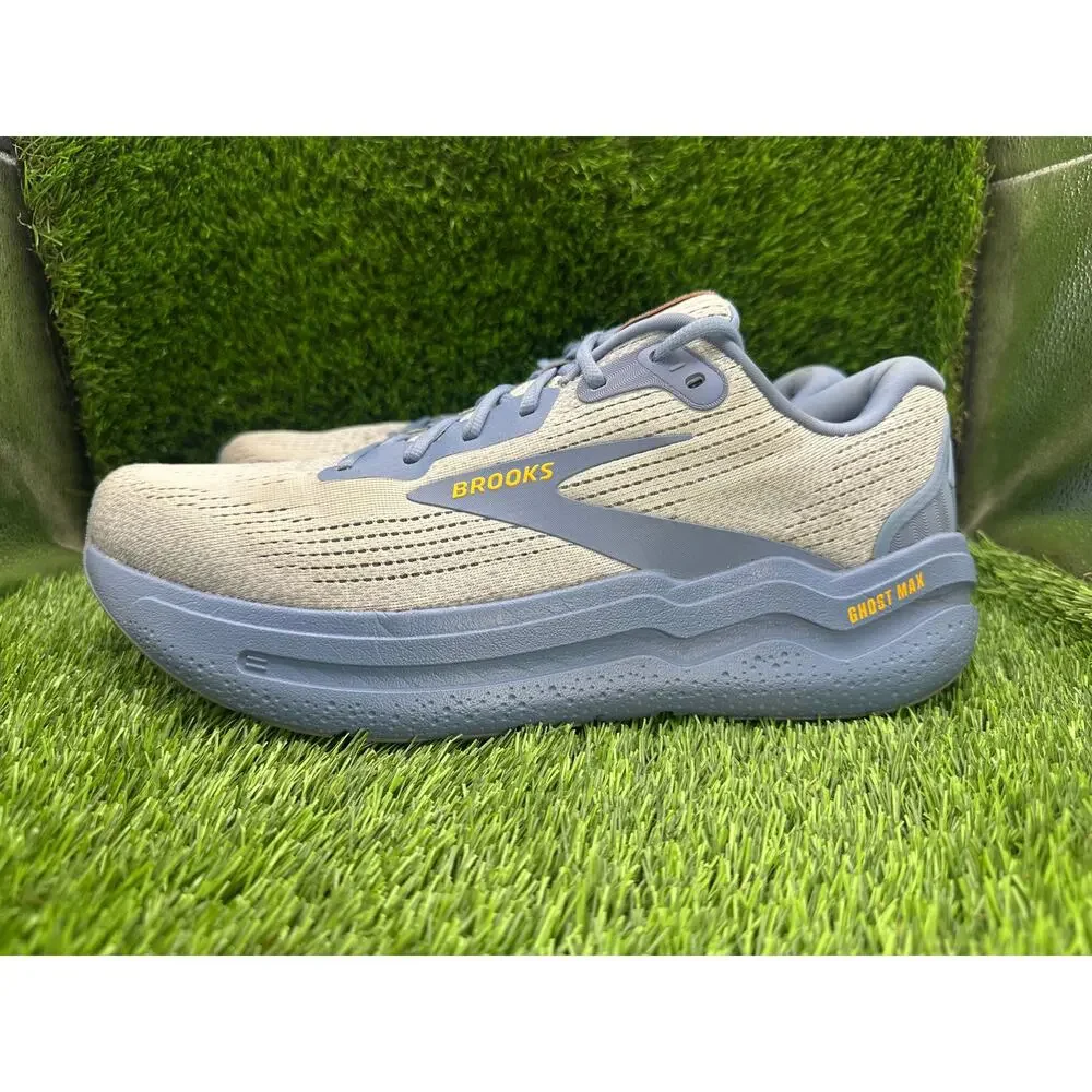Brooks Ghost Max 2 1104311D119 Athletic Sneaker Men's 12.5D Blue Mesh Training